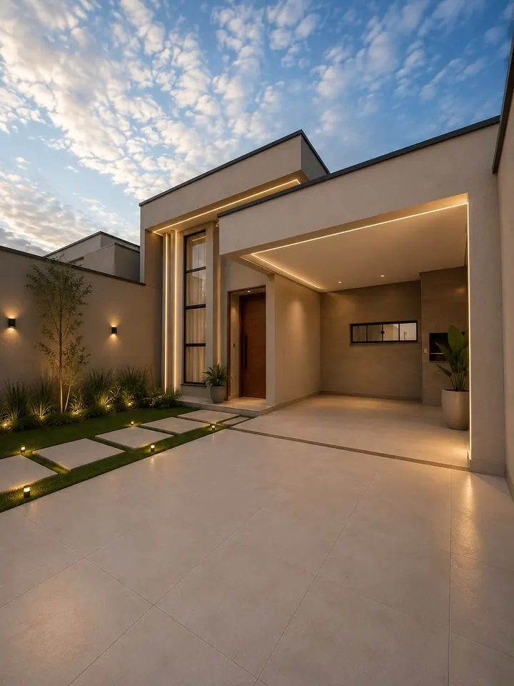 AI design visualisation, frame 4 from the modern home collection