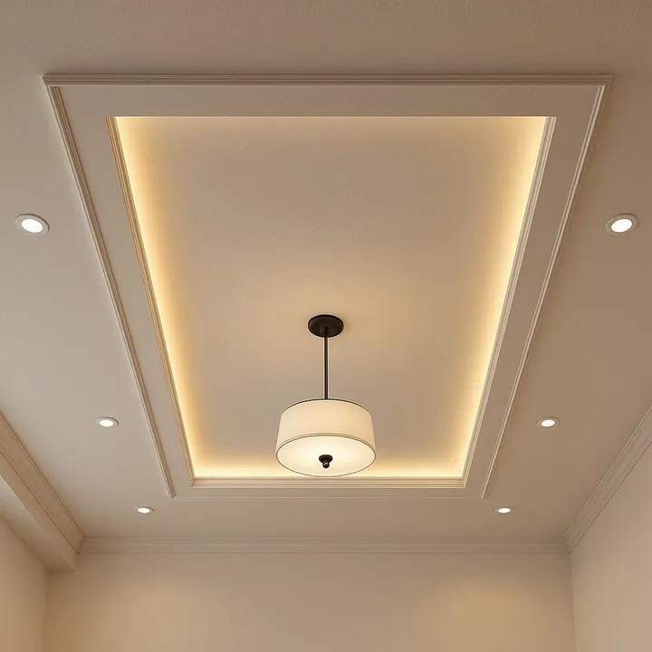 Classic detail, ceiling, lighting and interior detail